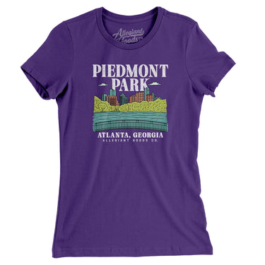 Piedmont Park Women's T-Shirt-Allegiant Goods Co. Vintage Sports Apparel