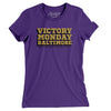 Victory Monday Baltimore Women's T-Shirt-Purple Rush-Allegiant Goods Co. Vintage Sports Apparel