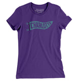 Charlotte Pennant Women's T-Shirt-Allegiant Goods Co. Vintage Sports Apparel
