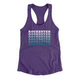 Rochester Repeat Women's Racerback Tank-Allegiant Goods Co. Vintage Sports Apparel