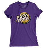 Nates & Leons Women's T-Shirt-Purple Rush-Allegiant Goods Co. Vintage Sports Apparel