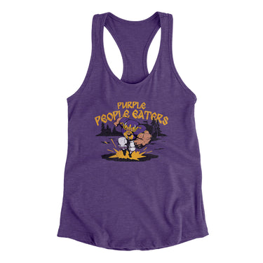Purple People Eaters Women's Racerback Tank-Allegiant Goods Co. Vintage Sports Apparel