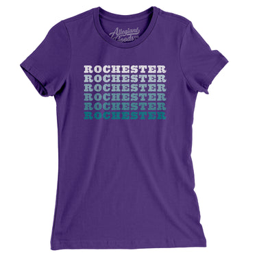 Rochester Repeat Women's T-Shirt-Allegiant Goods Co. Vintage Sports Apparel