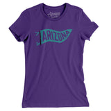 Arizona Pennant Women's T-Shirt-Allegiant Goods Co. Vintage Sports Apparel