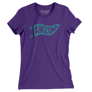 Arizona Pennant Women's T-Shirt-Allegiant Goods Co. Vintage Sports Apparel