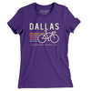 Dallas Cycling Women's T-Shirt-Purple Rush-Allegiant Goods Co. Vintage Sports Apparel