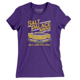 Salt Palace Arena Women's T-Shirt-Allegiant Goods Co. Vintage Sports Apparel