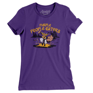 Purple People Eaters Women's T-Shirt-Allegiant Goods Co. Vintage Sports Apparel