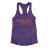 Phoenix's Number 1 Fan Women's Racerback Tank-Purple Rush-Allegiant Goods Co. Vintage Sports Apparel