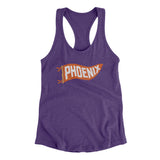 Phoenix Pennant Women's Racerback Tank-Allegiant Goods Co. Vintage Sports Apparel