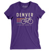 Denver Cycling Women's T-Shirt-Purple Rush-Allegiant Goods Co. Vintage Sports Apparel