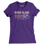 Rhode Island Cycling Women's T-Shirt-Allegiant Goods Co. Vintage Sports Apparel