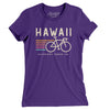 Hawaii Cycling Women's T-Shirt-Purple Rush-Allegiant Goods Co. Vintage Sports Apparel