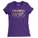 Columbus Cycling Women's T-Shirt-Allegiant Goods Co. Vintage Sports Apparel