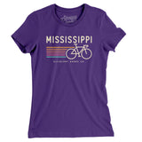 Mississippi Cycling Women's T-Shirt-Allegiant Goods Co. Vintage Sports Apparel