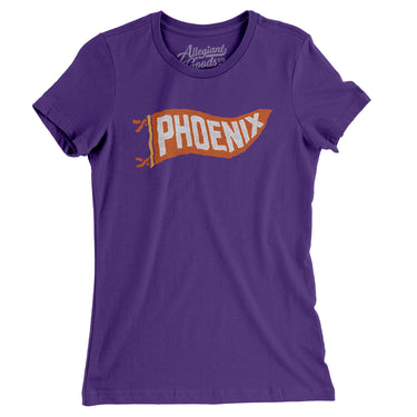 Phoenix Pennant Women's T-Shirt-Allegiant Goods Co. Vintage Sports Apparel