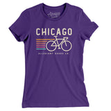 Chicago Cycling Women's T-Shirt-Allegiant Goods Co. Vintage Sports Apparel