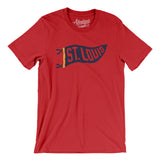 St Louis Pennant Men/Unisex T-Shirt-Allegiant Goods Co. Vintage Sports Apparel