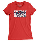 Victory Monday Houston Women's T-Shirt-Allegiant Goods Co. Vintage Sports Apparel
