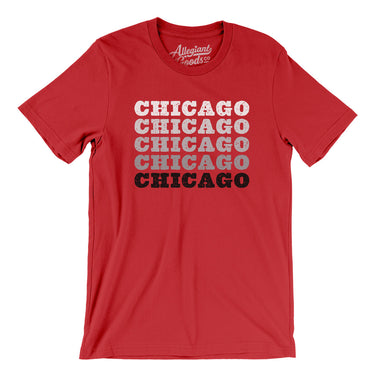 Chicago Repeat Men/Unisex T-Shirt-Allegiant Goods Co. Vintage Sports Apparel