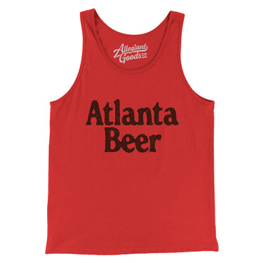 Atlanta Beer Men/Unisex Tank Top-Allegiant Goods Co. Vintage Sports Apparel