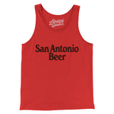 San Antonio Beer Men/Unisex Tank Top-Allegiant Goods Co. Vintage Sports Apparel