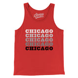 Chicago Repeat Men/Unisex Tank Top-Allegiant Goods Co. Vintage Sports Apparel