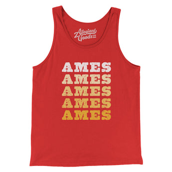 Ames Repeat Men/Unisex Tank Top-Allegiant Goods Co. Vintage Sports Apparel