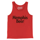 Memphis Beer Men/Unisex Tank Top-Allegiant Goods Co. Vintage Sports Apparel