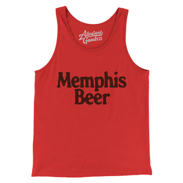 Memphis Beer Men/Unisex Tank Top-Allegiant Goods Co. Vintage Sports Apparel