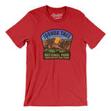 Joshua Tree National Park Badge Men/Unisex T-Shirt-Red-Allegiant Goods Co. Vintage Sports Apparel
