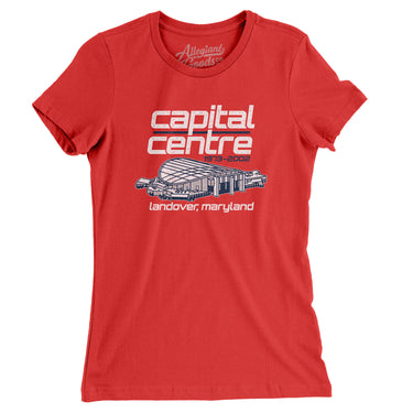 Capital Centre Women's T-Shirt-Allegiant Goods Co. Vintage Sports Apparel