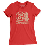 Pig and Sax Miami in Red Color