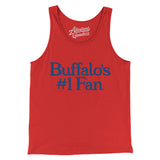 Buffalo's Number 1 Fan Men/Unisex Tank Top-Allegiant Goods Co. Vintage Sports Apparel