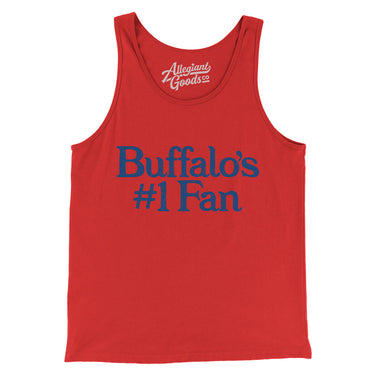 Buffalo's Number 1 Fan Men/Unisex Tank Top-Allegiant Goods Co. Vintage Sports Apparel