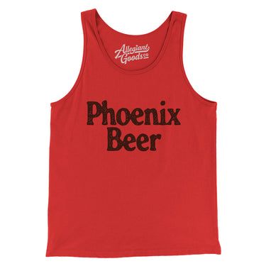 Phoenix Beer Men/Unisex Tank Top-Allegiant Goods Co. Vintage Sports Apparel