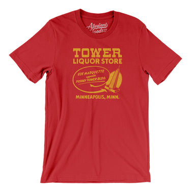 Tower Liquor Store Minneapolis in Red Color