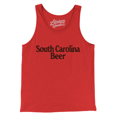South Carolina Beer Men/Unisex Tank Top-Allegiant Goods Co. Vintage Sports Apparel