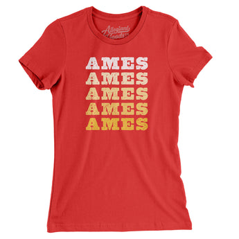 Ames Repeat Women's T-Shirt-Allegiant Goods Co. Vintage Sports Apparel