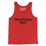 West Virginia Beer Men/Unisex Tank Top-Allegiant Goods Co. Vintage Sports Apparel
