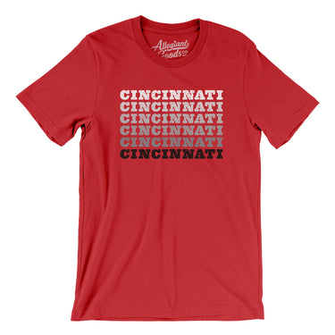 Cincinnati Repeat Men/Unisex T-Shirt-Allegiant Goods Co. Vintage Sports Apparel