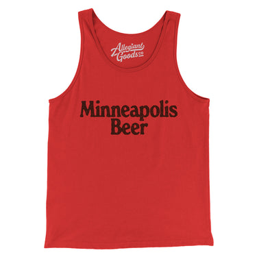 Minneapolis Beer Men/Unisex Tank Top-Allegiant Goods Co. Vintage Sports Apparel