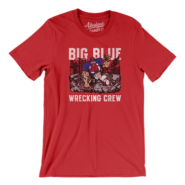 Big Blue Wrecking Crew Men/Unisex T-Shirt-Allegiant Goods Co. Vintage Sports Apparel
