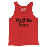 Virginia Beer Men/Unisex Tank Top-Allegiant Goods Co. Vintage Sports Apparel