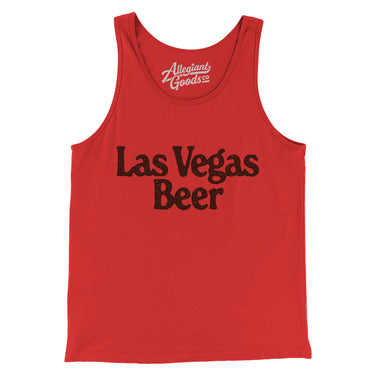 Las Vegas Beer Men/Unisex Tank Top-Allegiant Goods Co. Vintage Sports Apparel