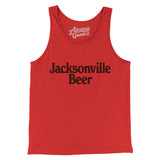 Jacksonville Beer Men/Unisex Tank Top-Allegiant Goods Co. Vintage Sports Apparel