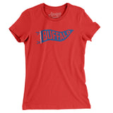Buffalo Pennant Women's T-Shirt-Allegiant Goods Co. Vintage Sports Apparel
