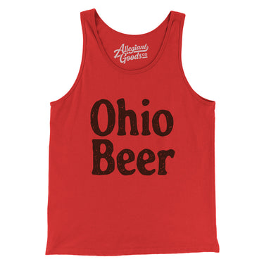 Ohio Beer Men/Unisex Tank Top-Allegiant Goods Co. Vintage Sports Apparel