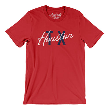 Houston Tx Overprinted Men/Unisex T-Shirt-Allegiant Goods Co. Vintage Sports Apparel