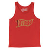Ottawa Pennant Men/Unisex Tank Top-Red-Allegiant Goods Co. Vintage Sports Apparel